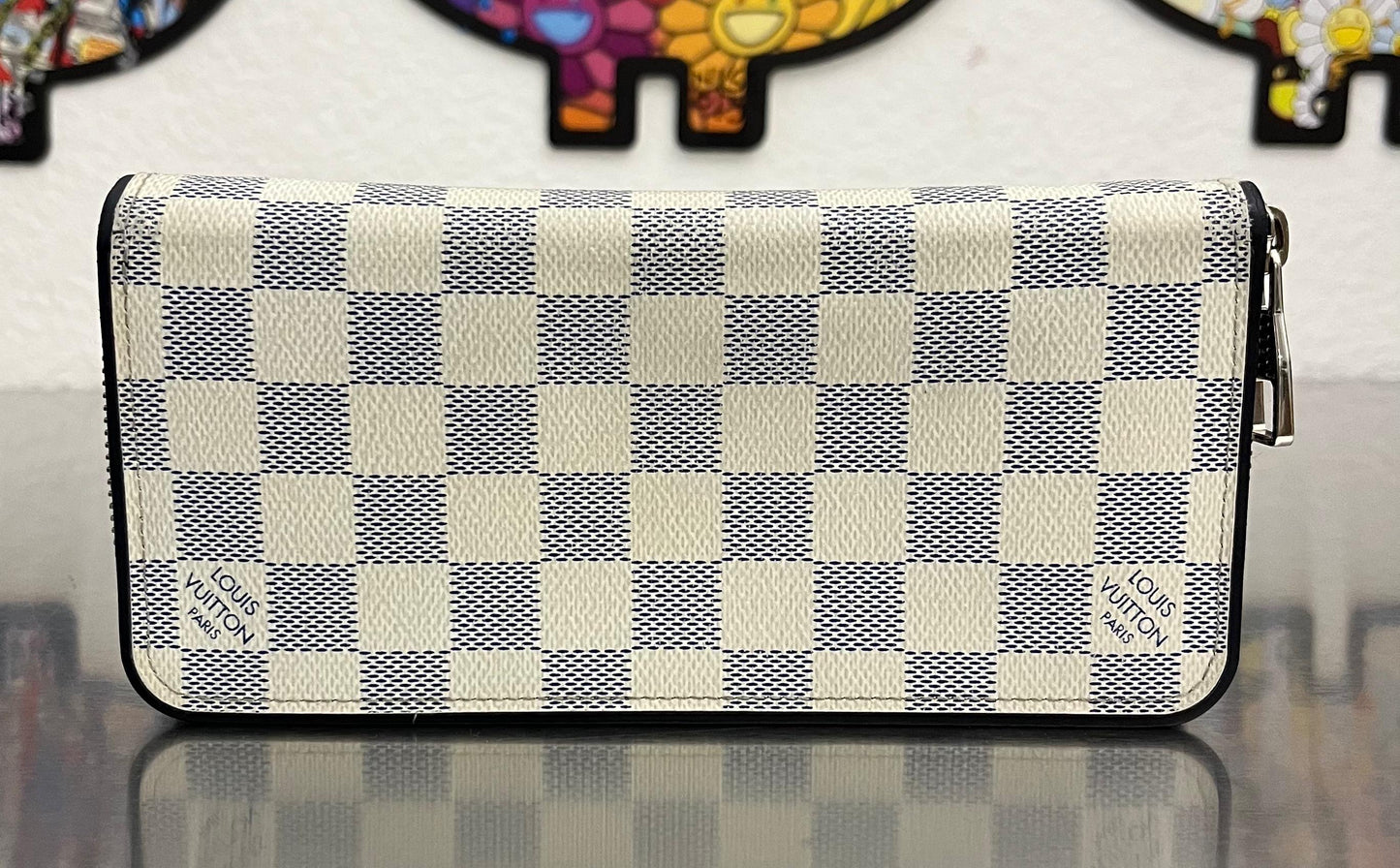 Louis Vuitton Zippy Vertical Damier Azur