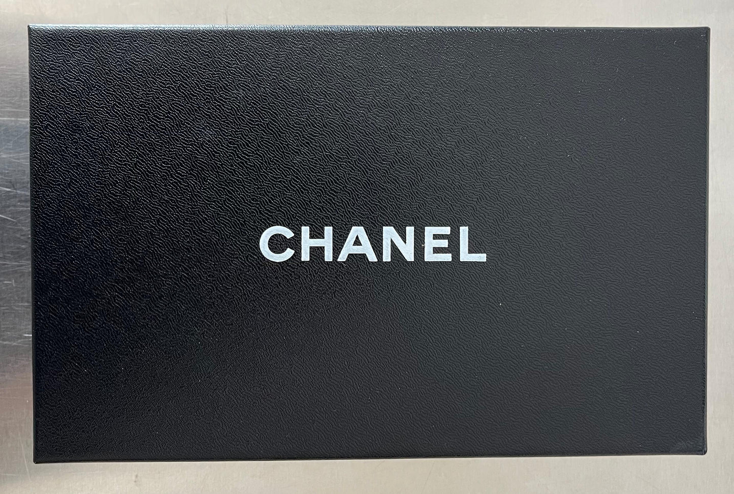 Chanel Matelasse Lackleder CC Geldbörse