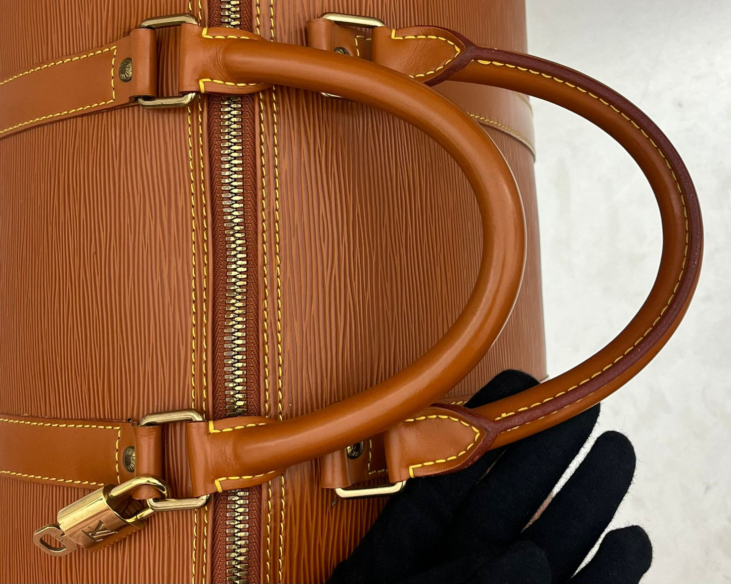 Louis Vuitton Keepall 55 Epi Leder