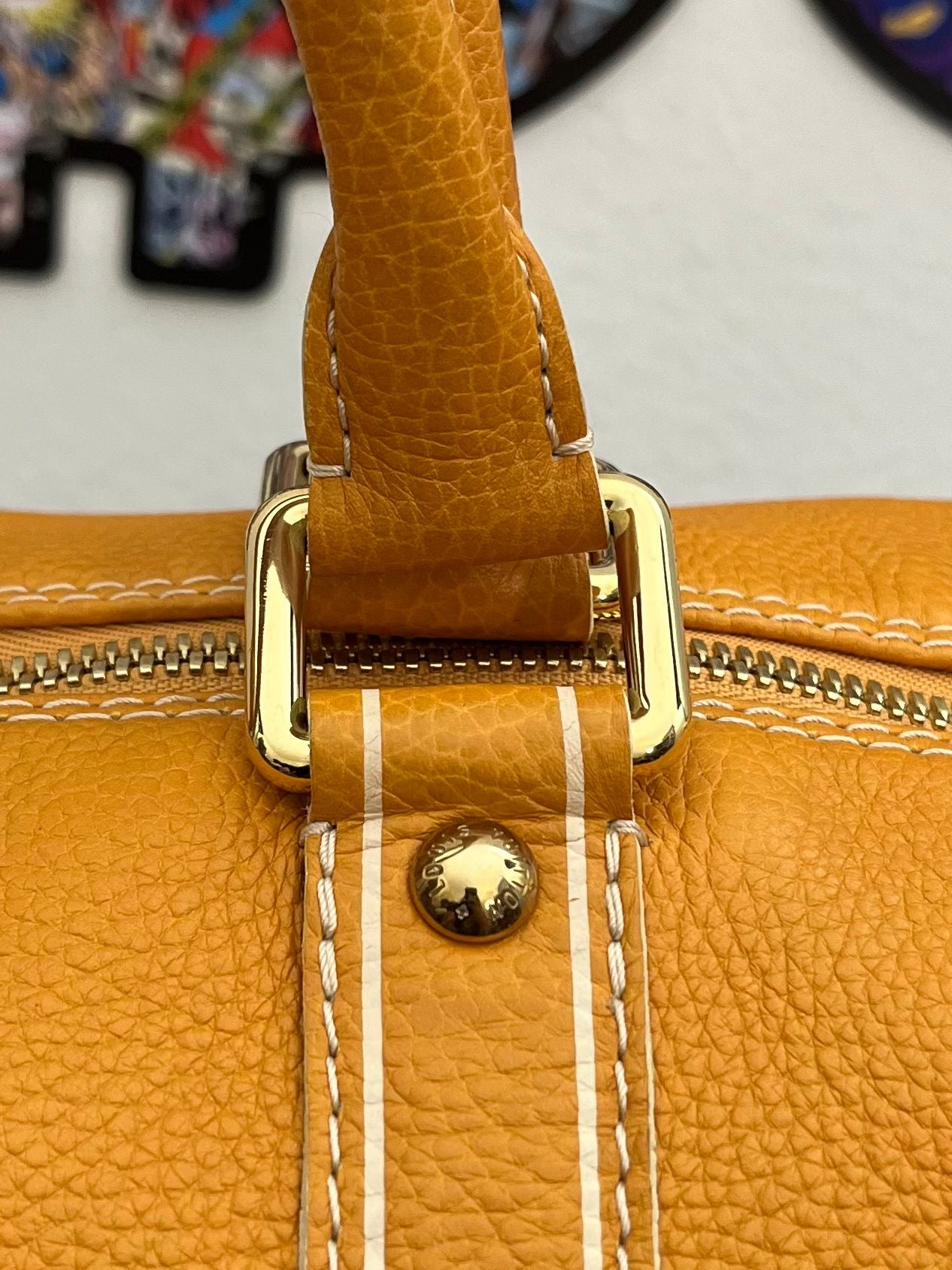 Louis Vuitton Keepall 50 Tobago Leder