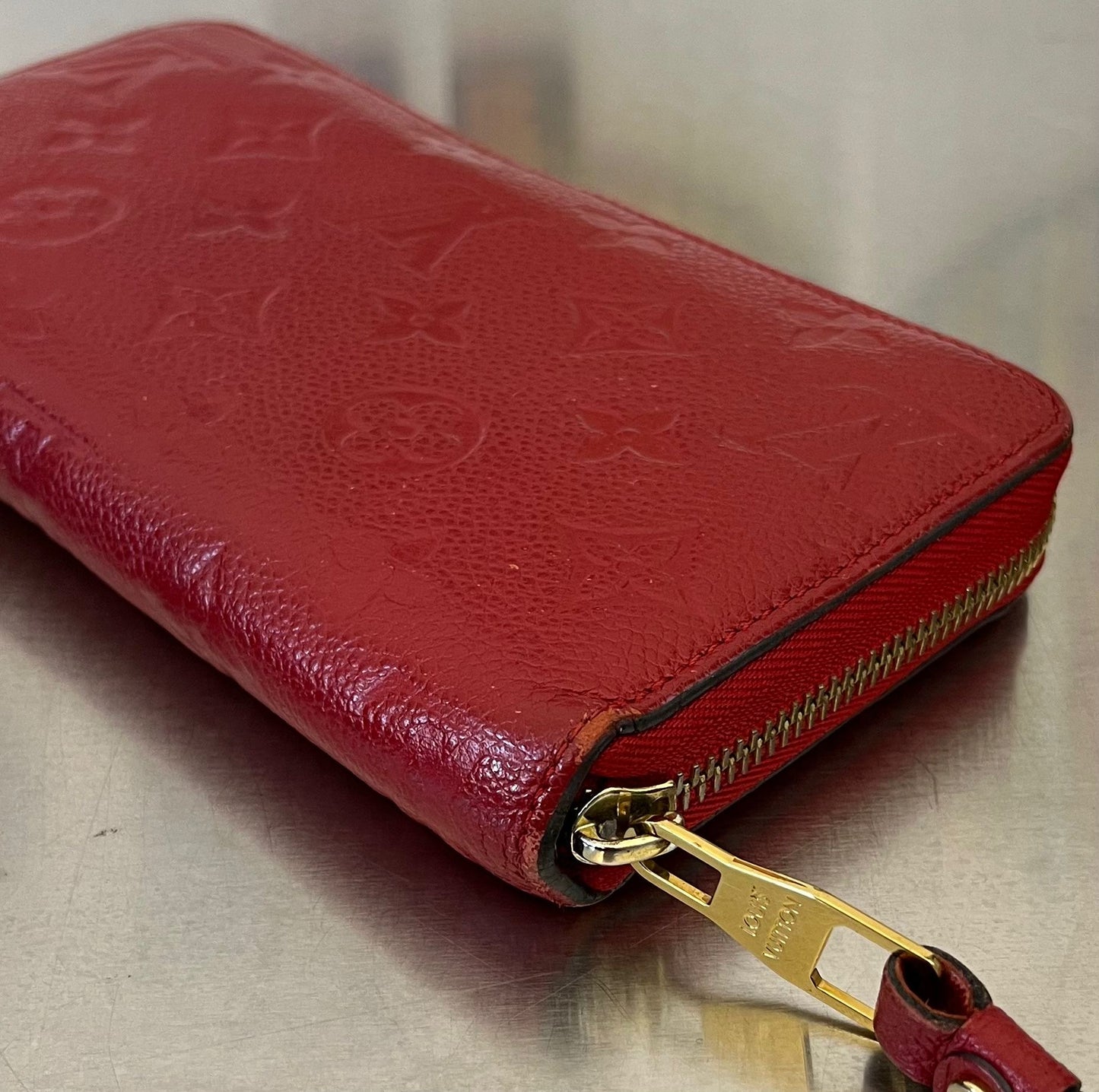 Louis Vuitton Zippy Monogram Empreinte Leder