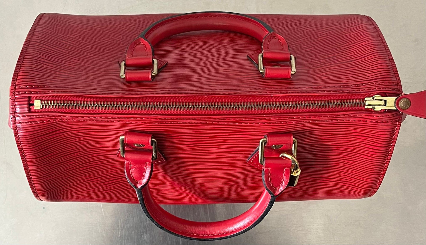 Louis Vuitton Speedy 25 Epi Leder