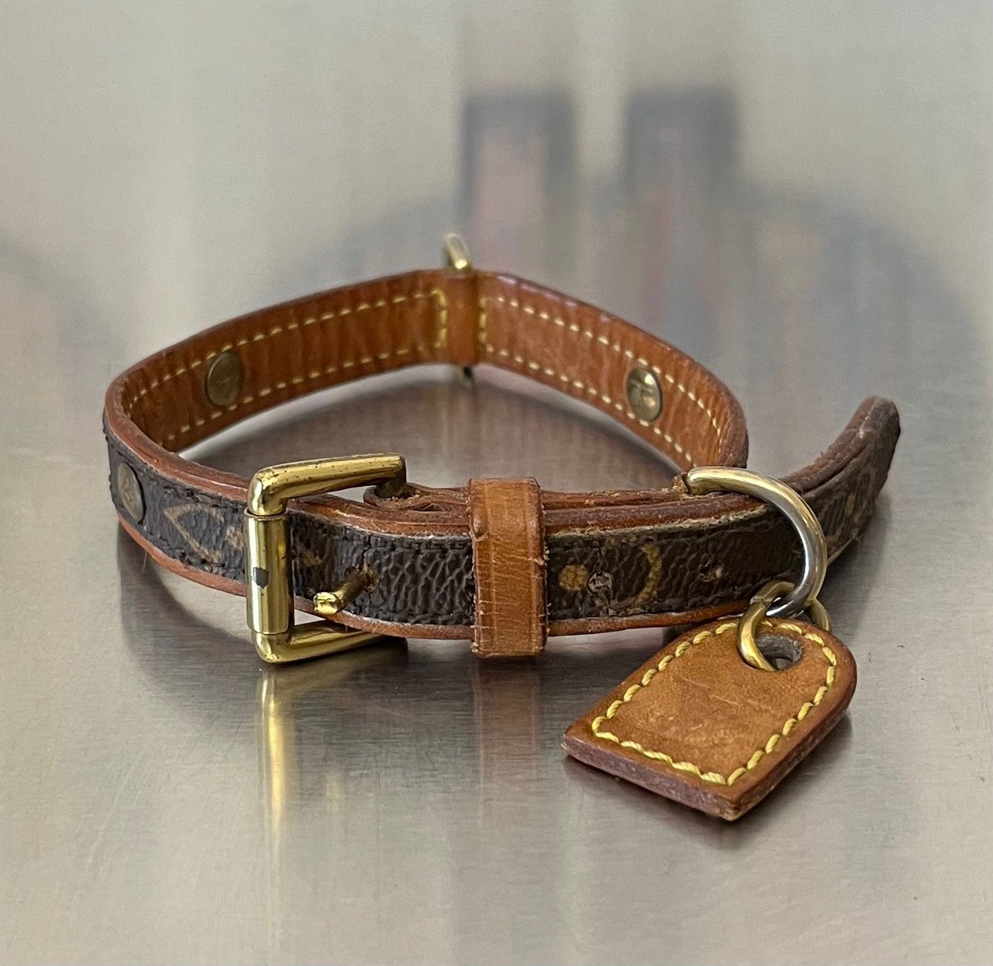 Louis Vuitton Baxter XS Leine mit Halsband