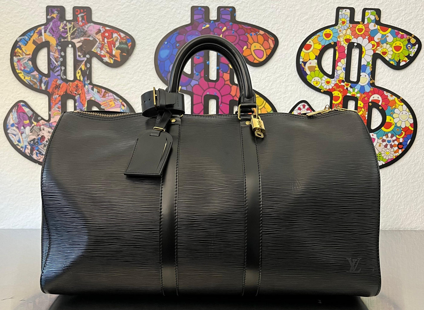 Louis Vuitton Keepall 45 Epi Leder