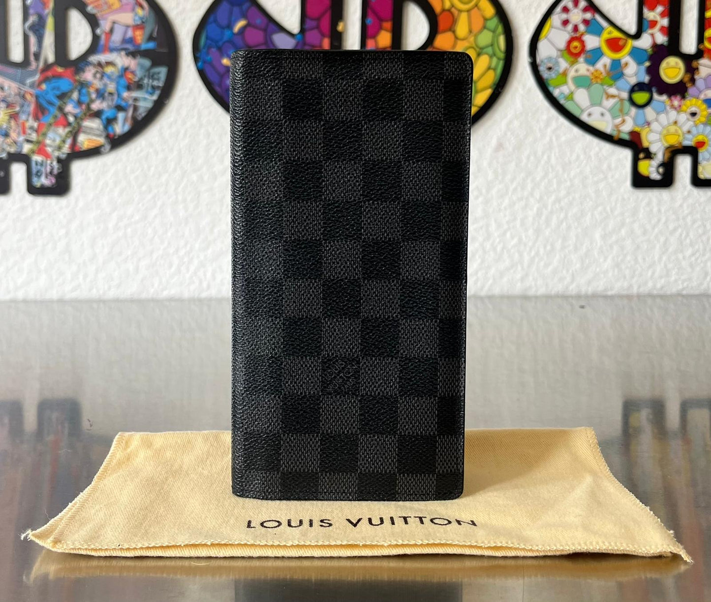 Louis Vuitton Brazza Damier Graphite