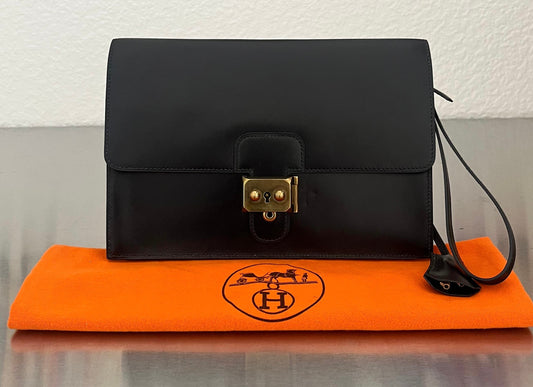 Hermès Jet Clutch Box Calf