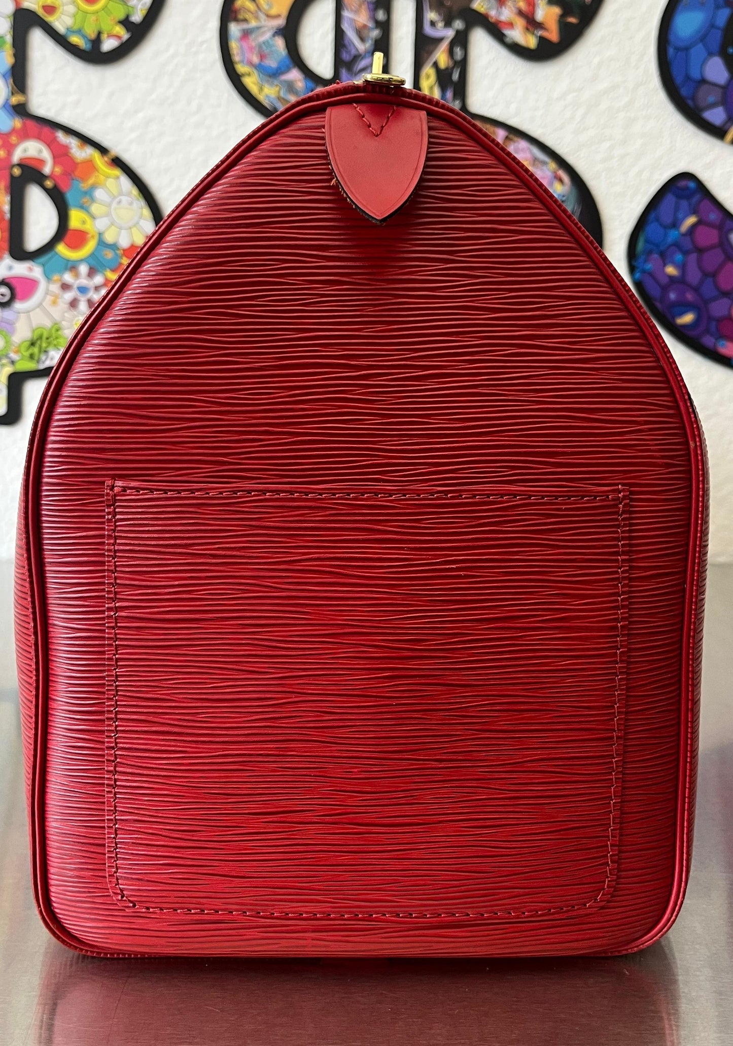 Louis Vuitton Keepall 45 Epi Leder