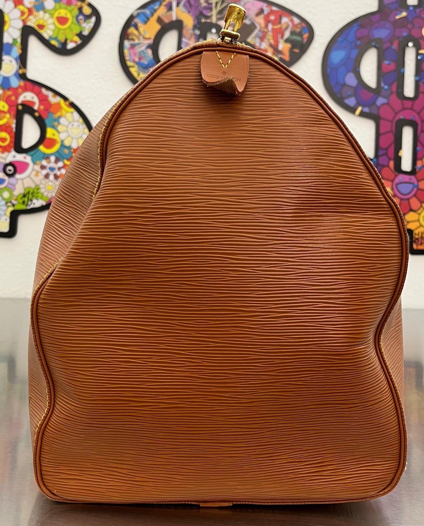 Louis Vuitton Keepall 55 Epi Leder