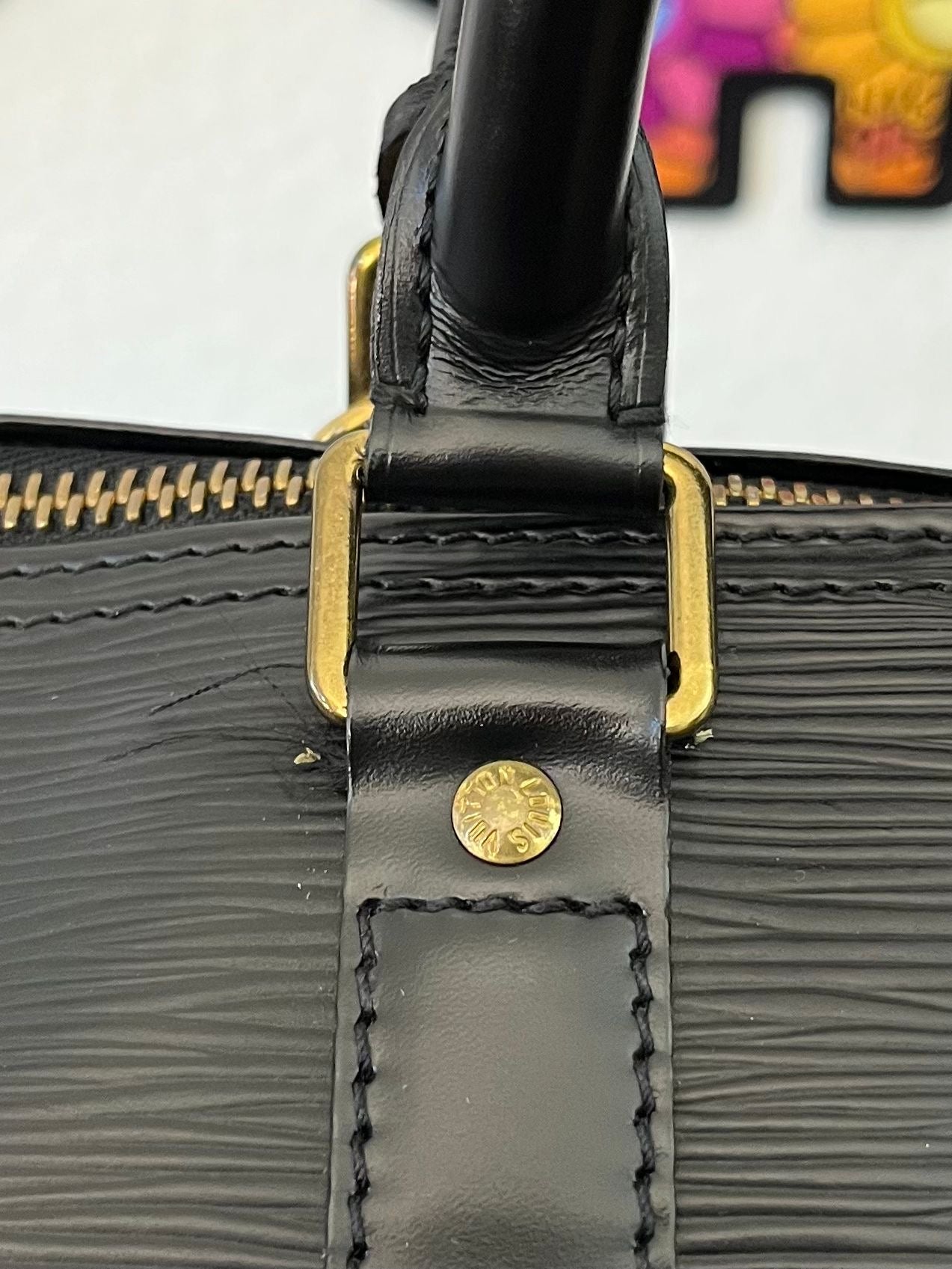 Louis Vuitton Keepall 45 Epi Leder