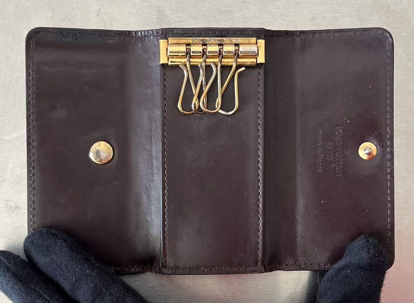 Louis Vuitton Schlüssel Etui (Lackleder)