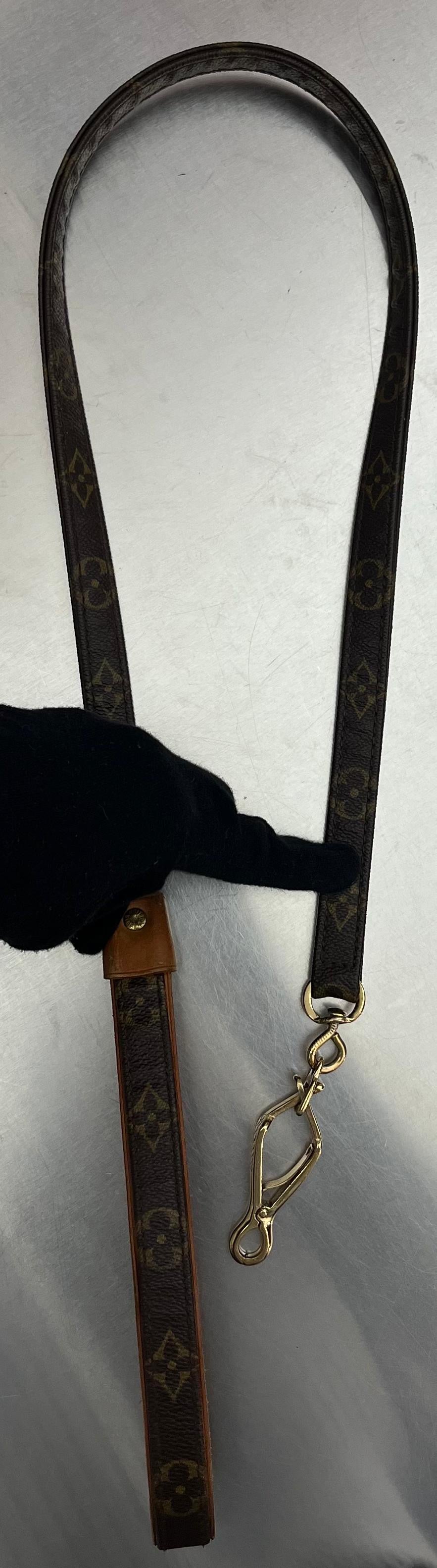 Louis Vuitton Baxter PM Leine mit Halsband