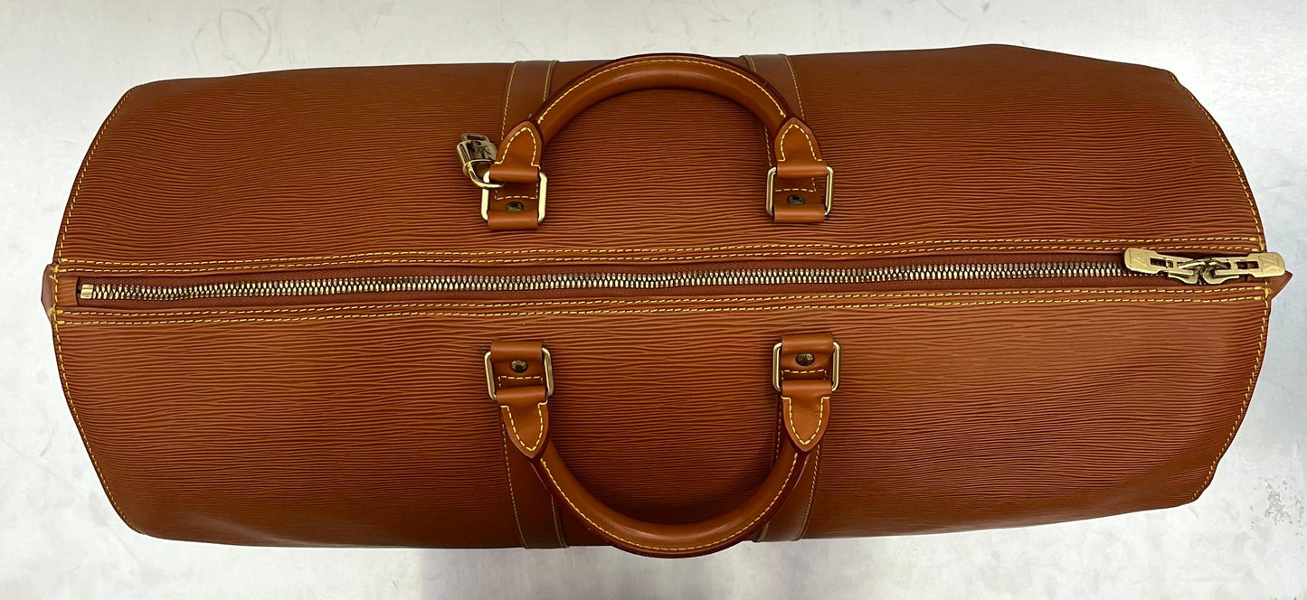 Louis Vuitton Keepall 55 Epi Leder