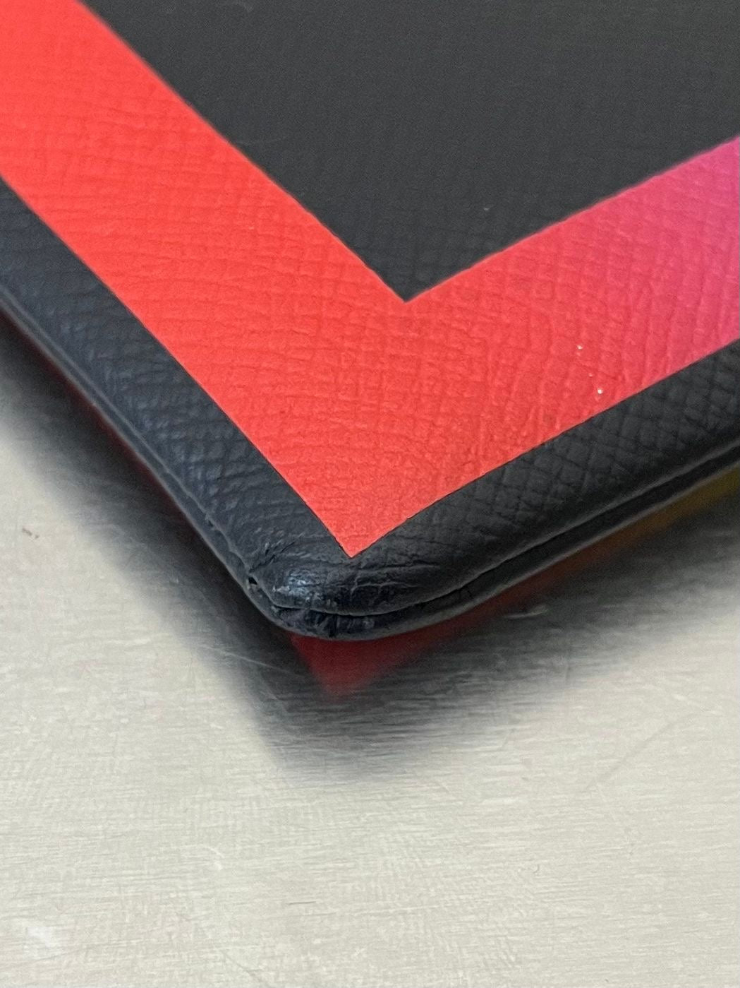 Louis Vuitton A4 Taiga Rainbow Pochette