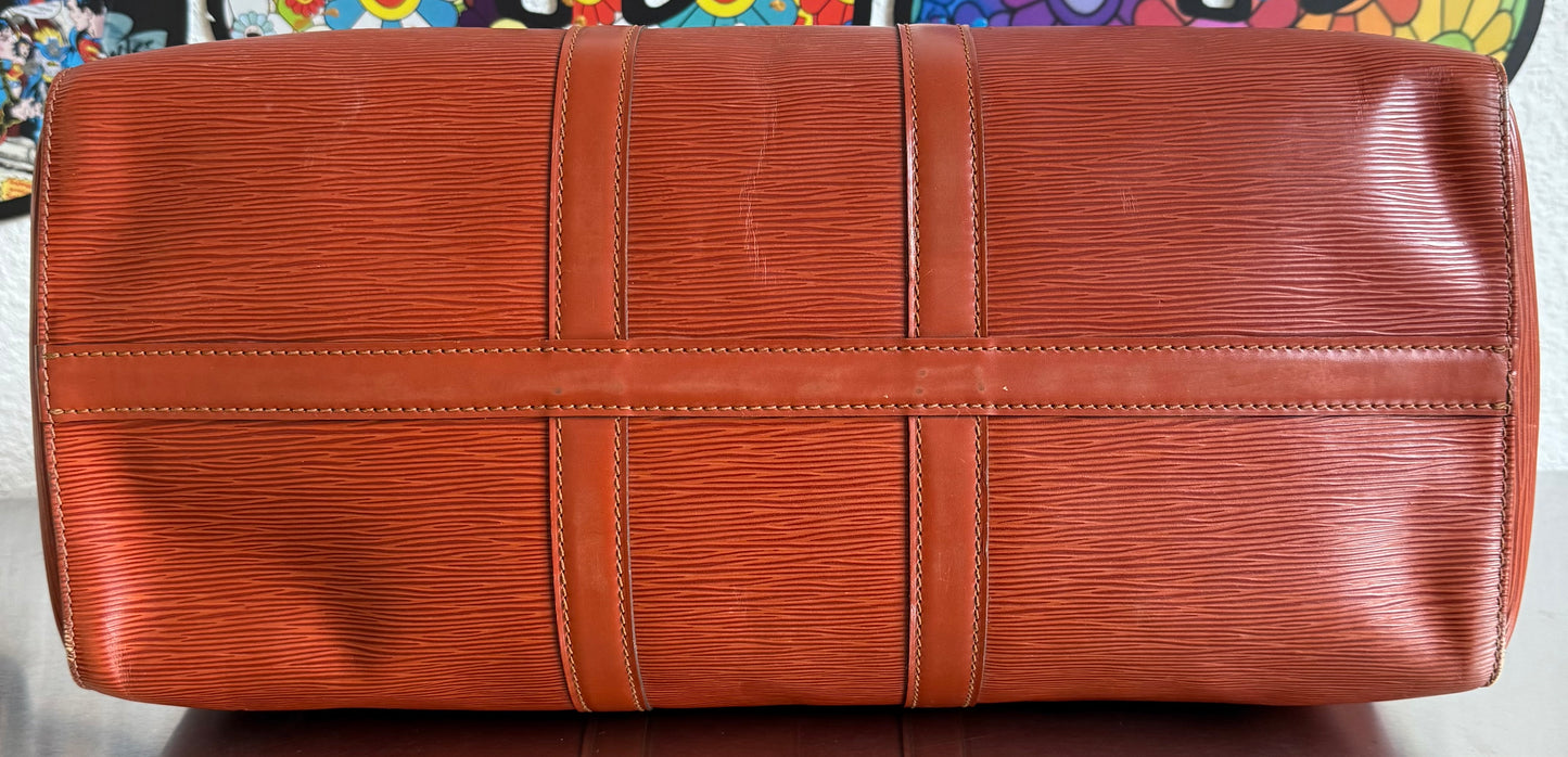 Louis Vuitton Keepall 45 Epi Leder