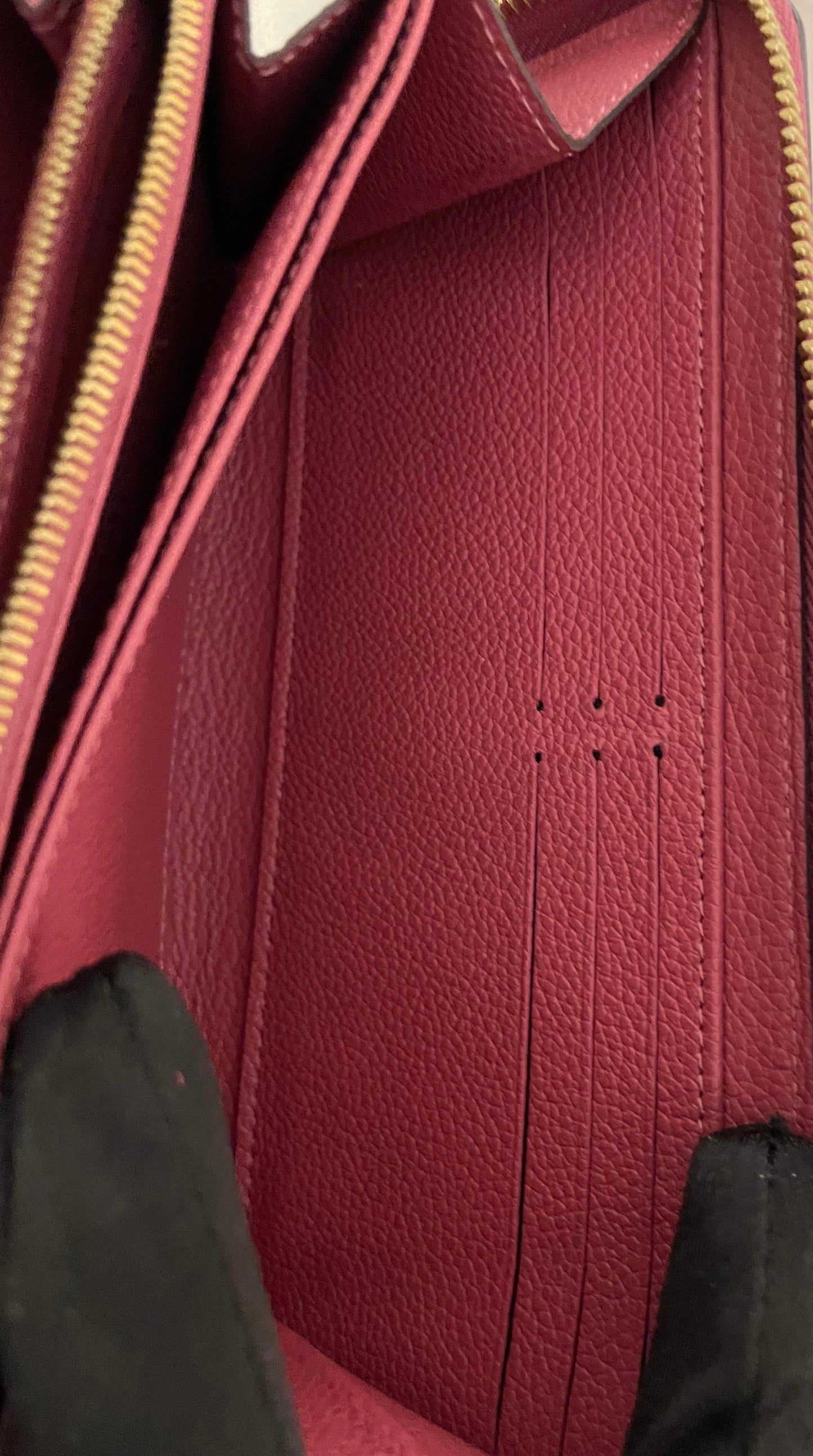 Louis Vuitton Zippy Monogram Empreinte Leder