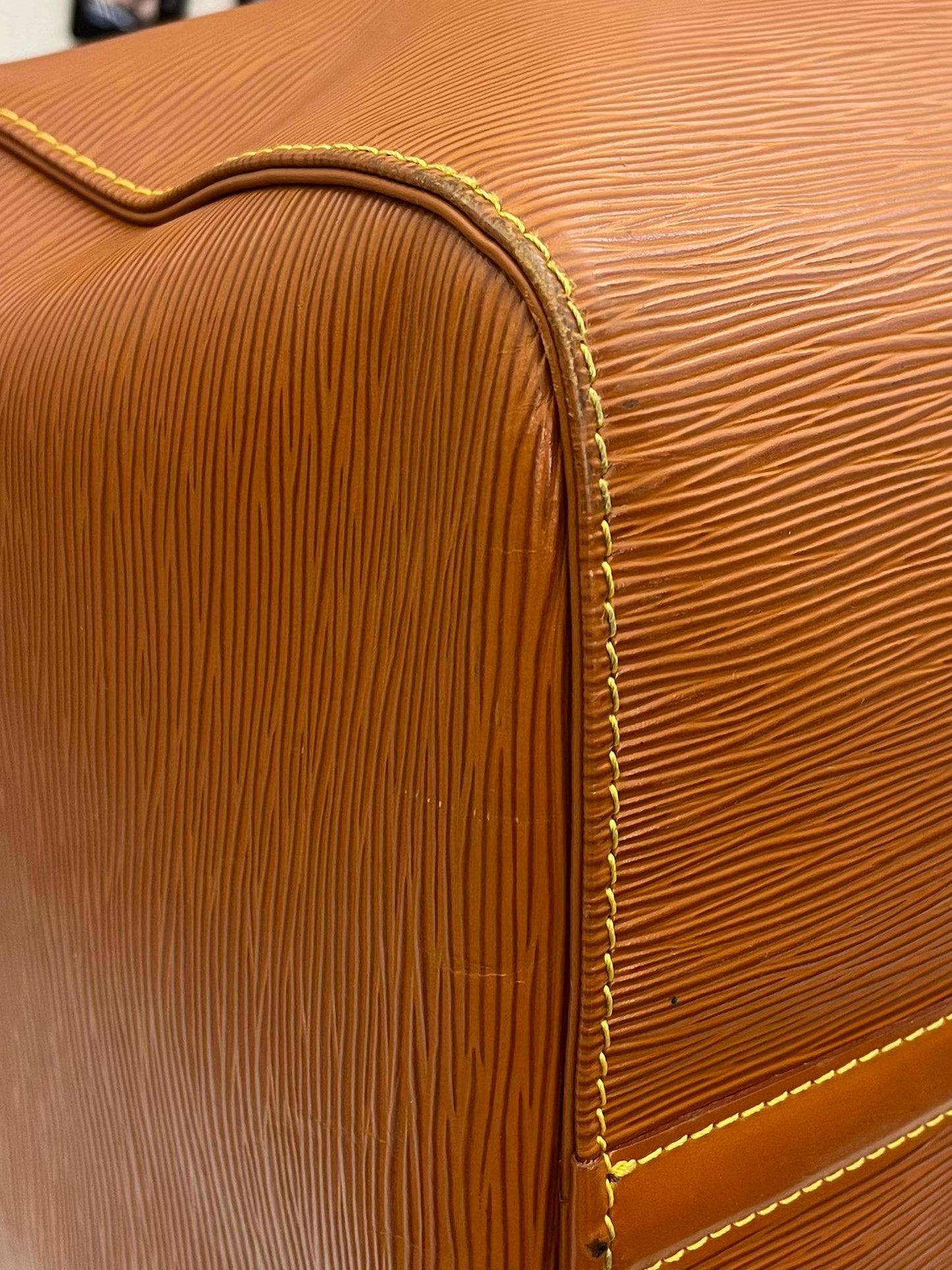 Louis Vuitton Keepall 55 Epi Leder