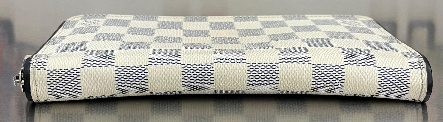 Louis Vuitton Zippy Vertical Damier Azur