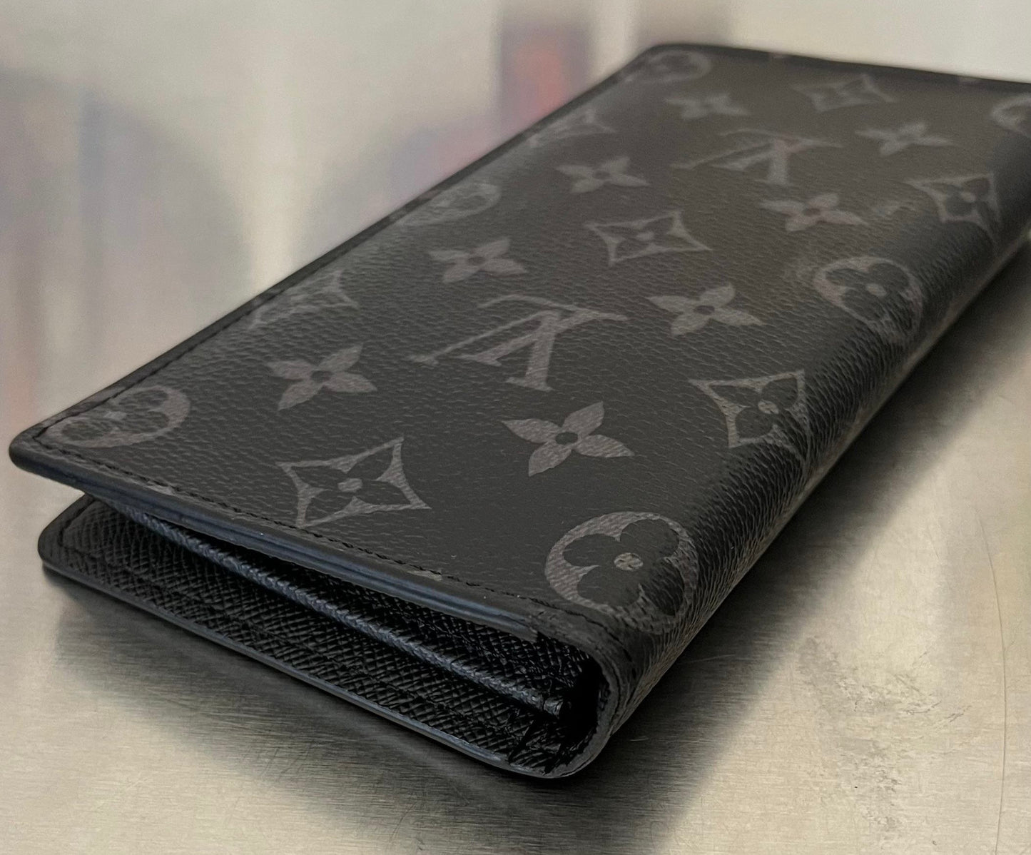 Louis Vuitton Brazza Monogram Eclipse