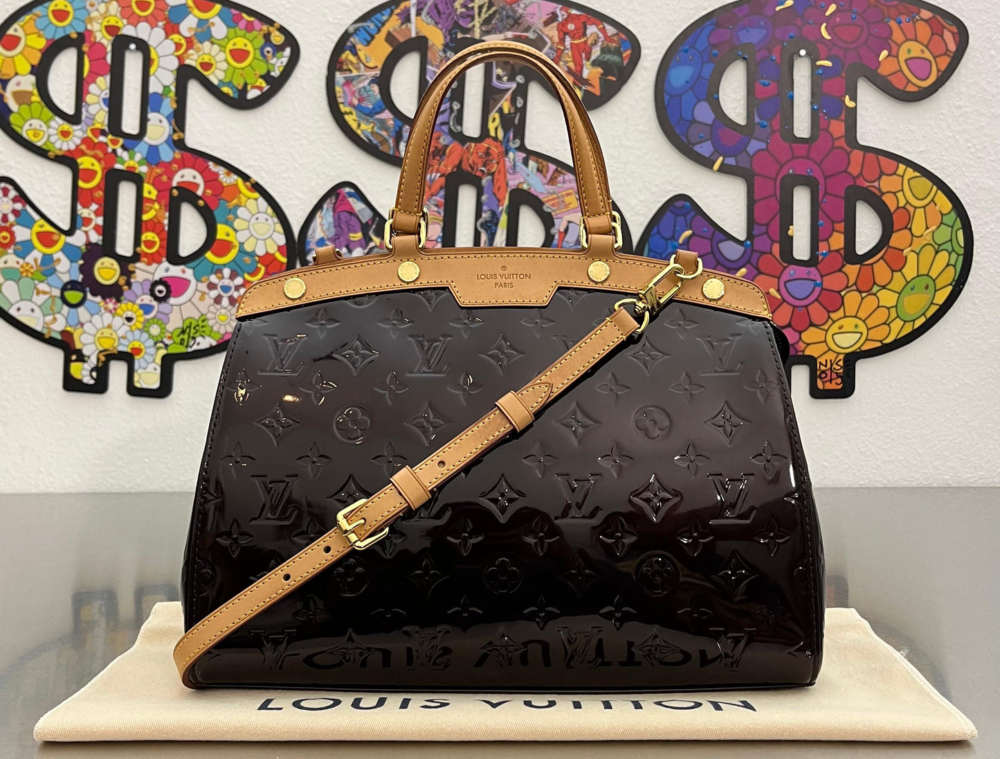 Louis Vuitton Brea MM Vernis