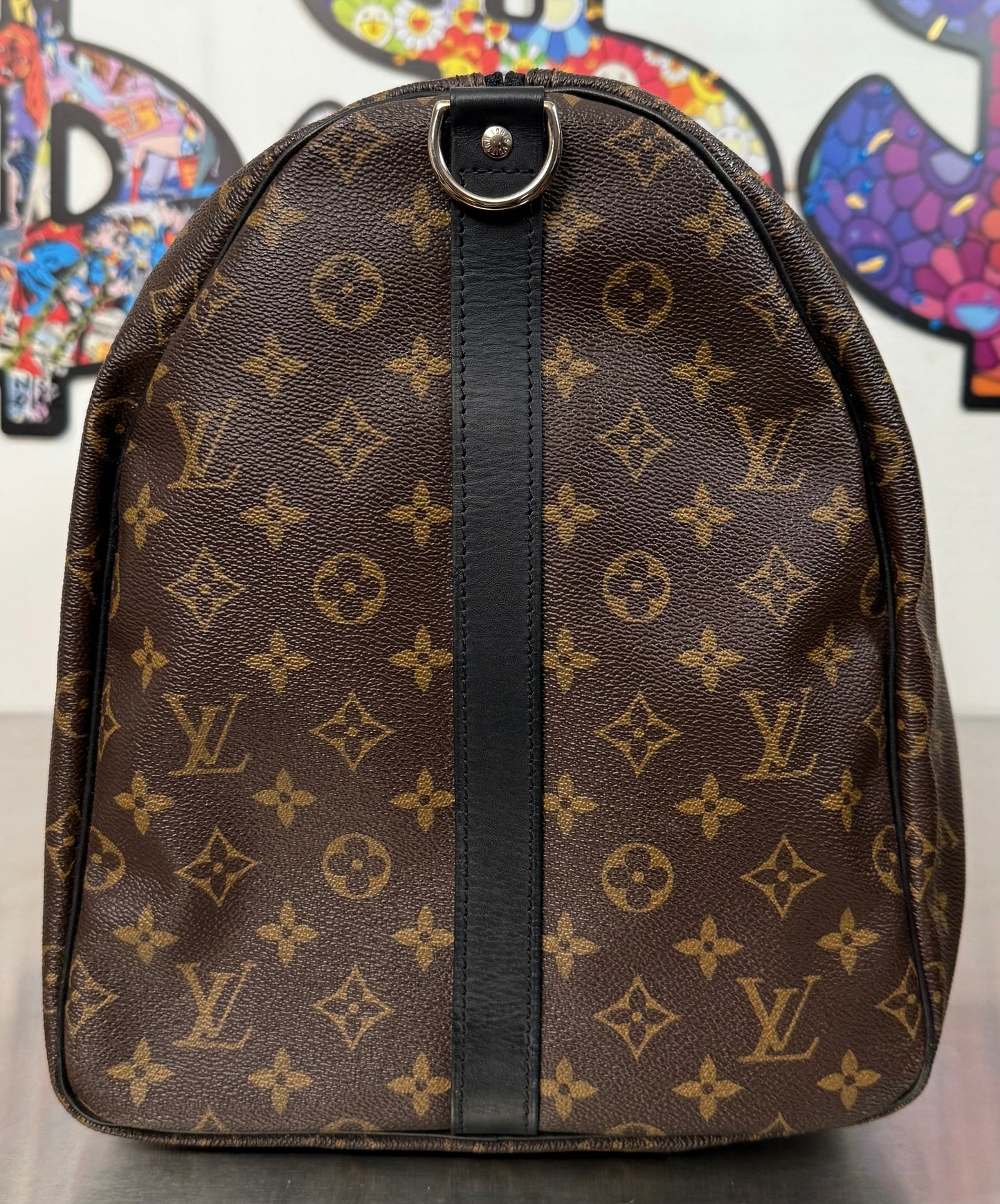 Louis Vuitton Keepall 55 Macassar Bandouliere