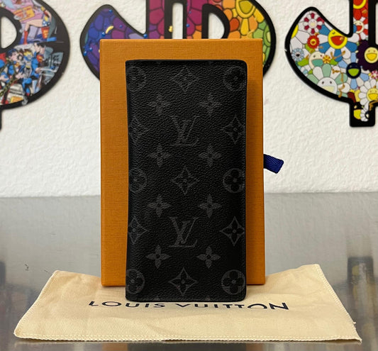 Louis Vuitton Brazza Monogram Eclipse