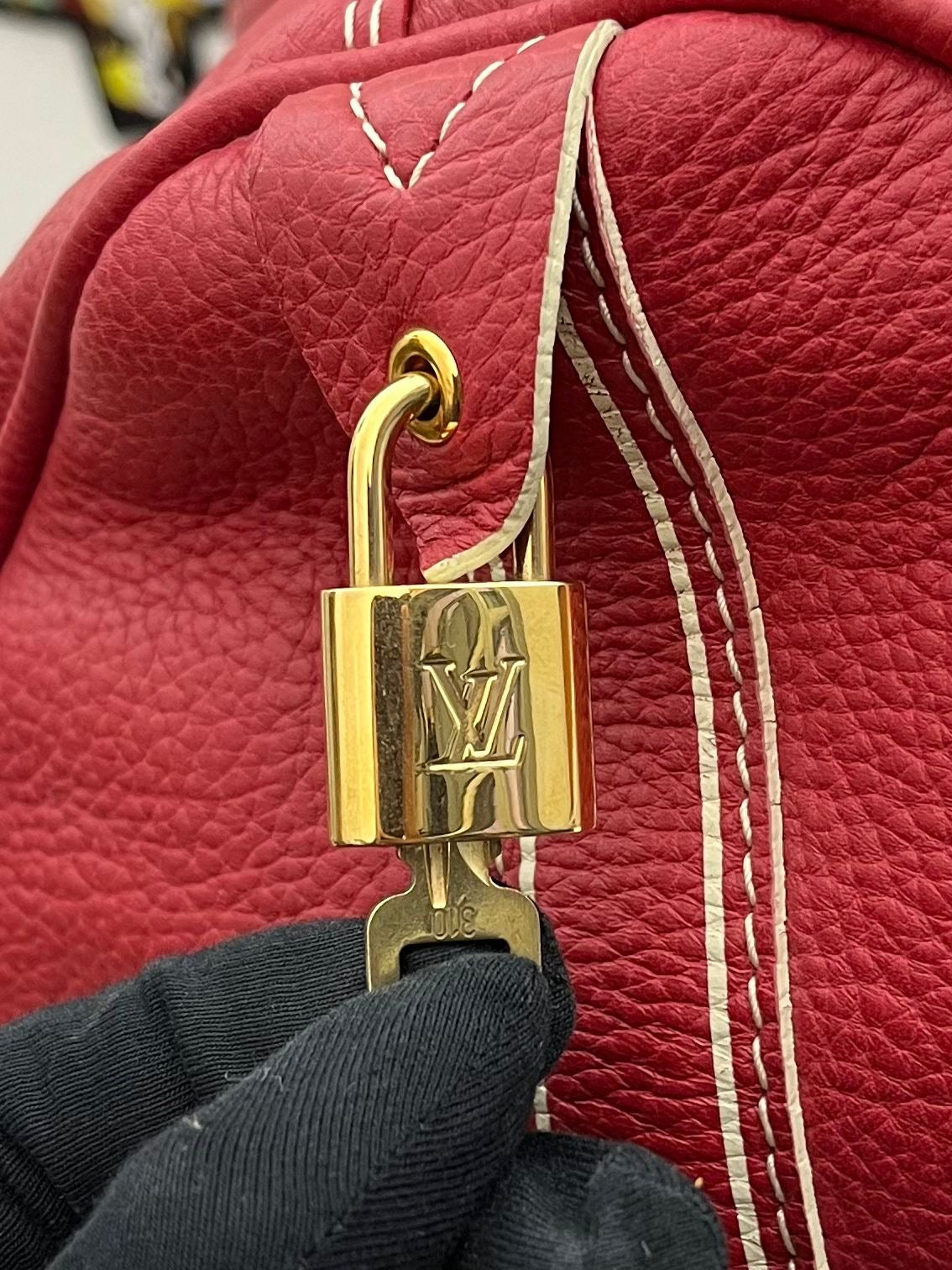 Louis Vuitton Keepall 50 Tobago Leder