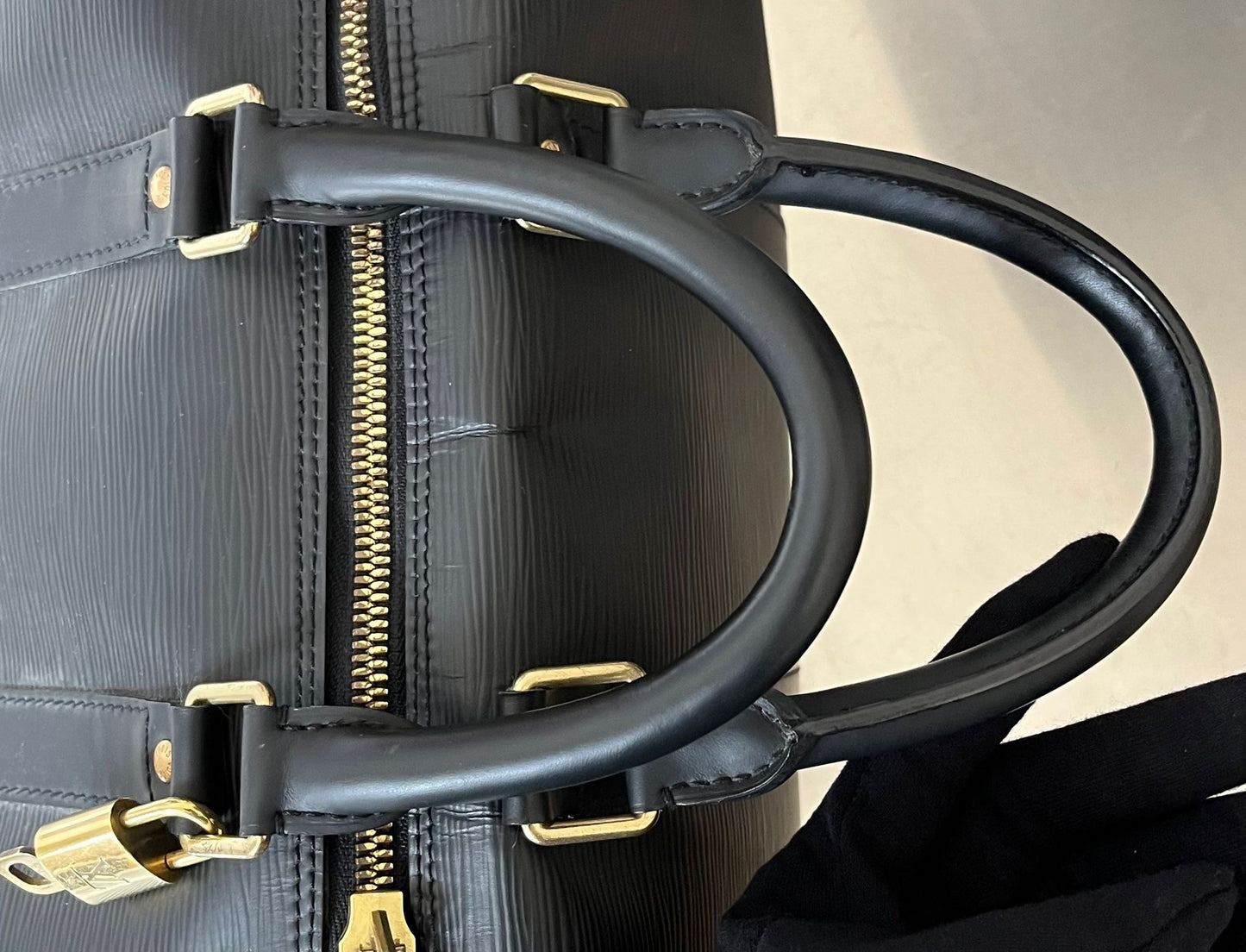 Louis Vuitton Keepall 45 Epi Leder