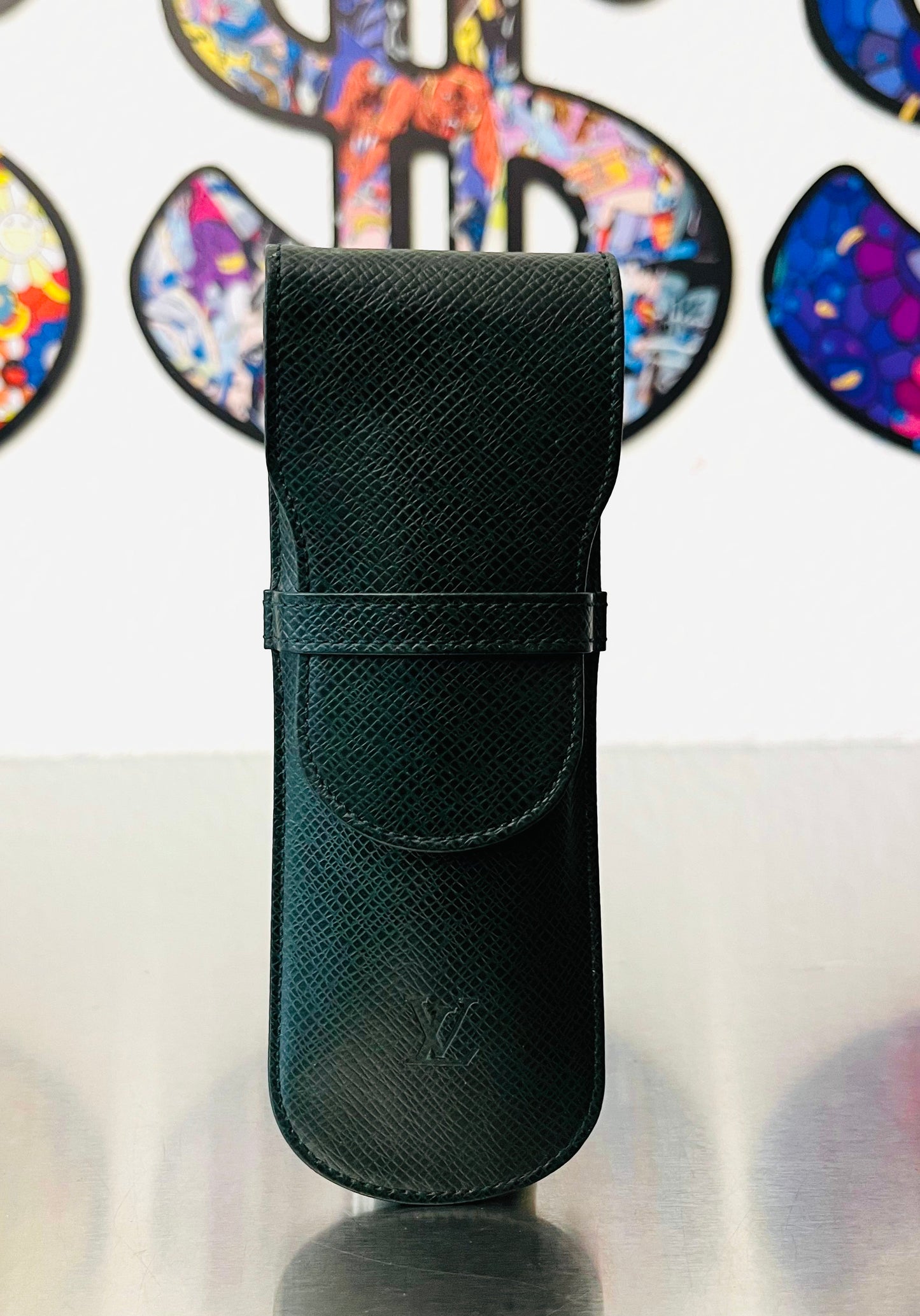 Louis Vuitton Stift-Etui Taiga
