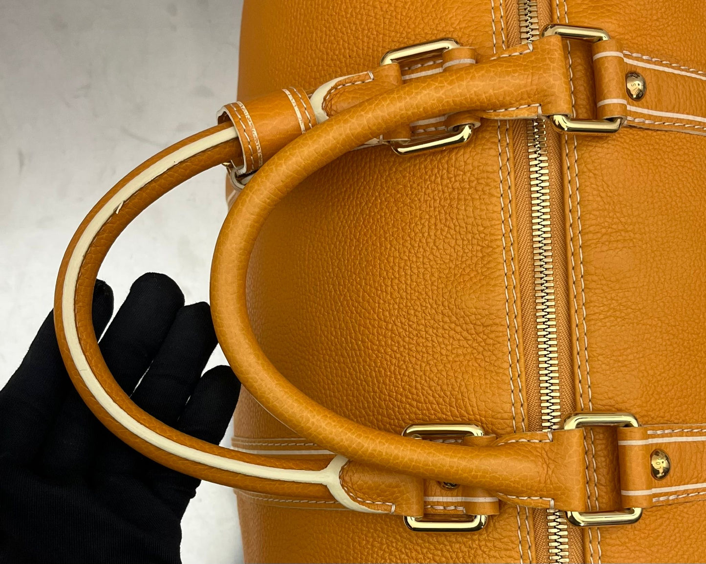 Louis Vuitton Keepall 50 Tobago Leder