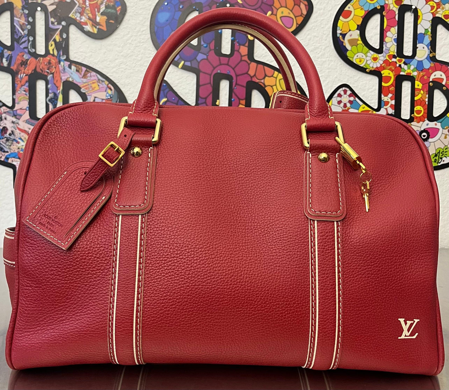 Louis Vuitton Carryall Limited Edition Tobago Leder