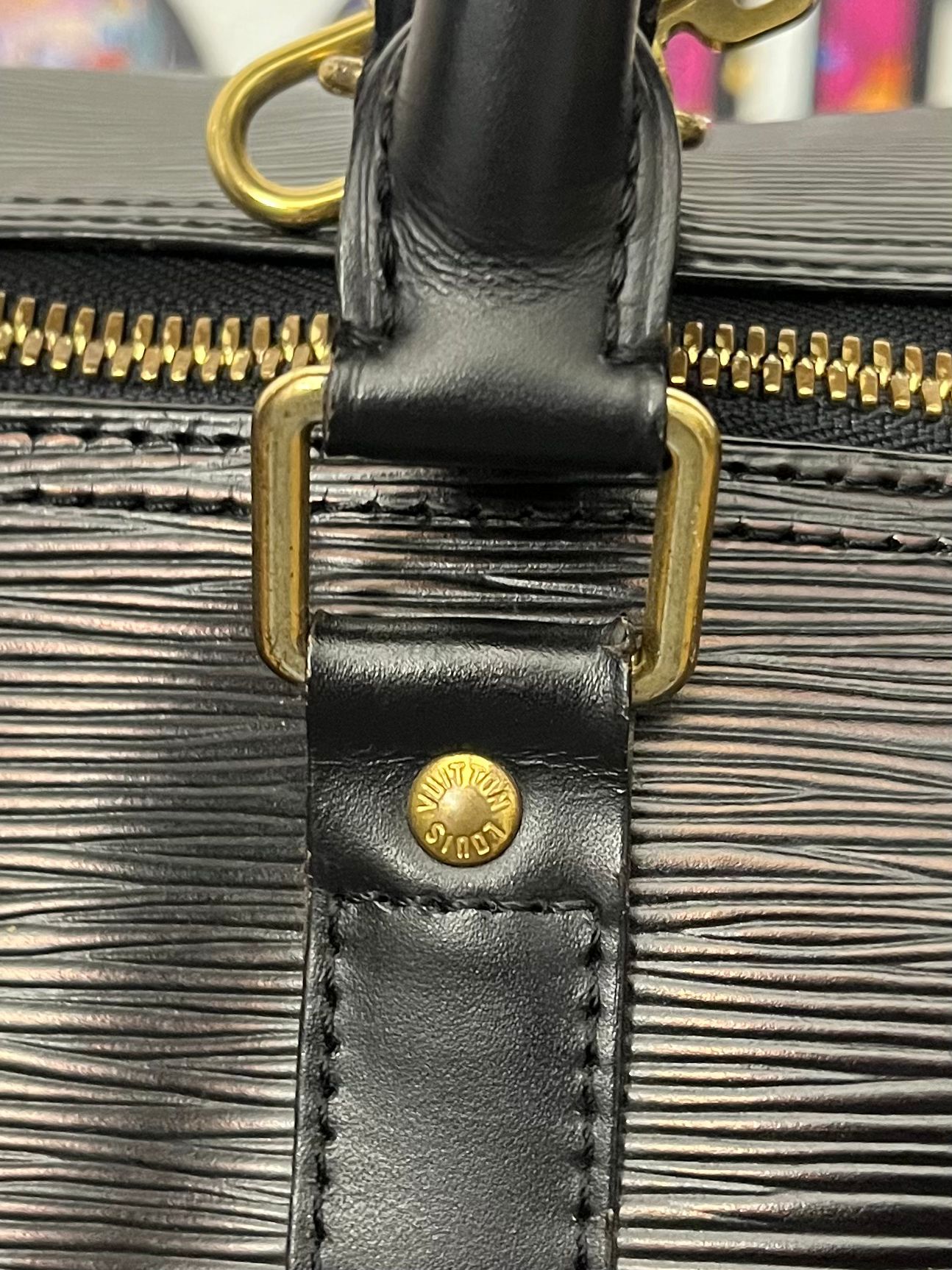 Louis Vuitton Keepall 50 Epi Leder