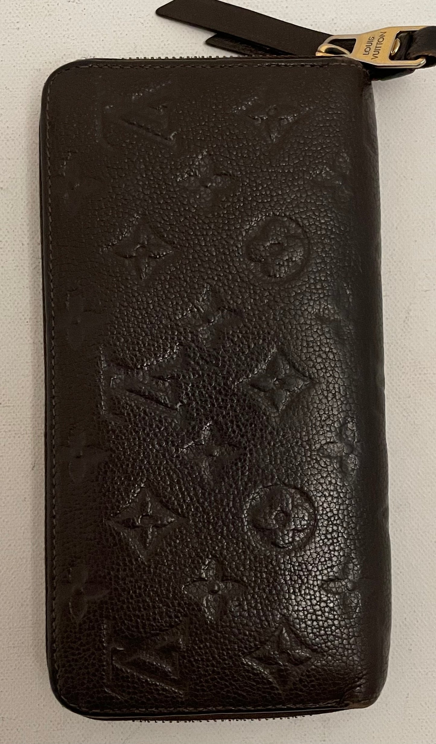 Louis Vuitton Zippy Monogram Empreinte Leder