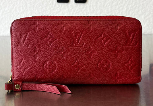 Louis Vuitton Zippy Monogram Empreinte Leder