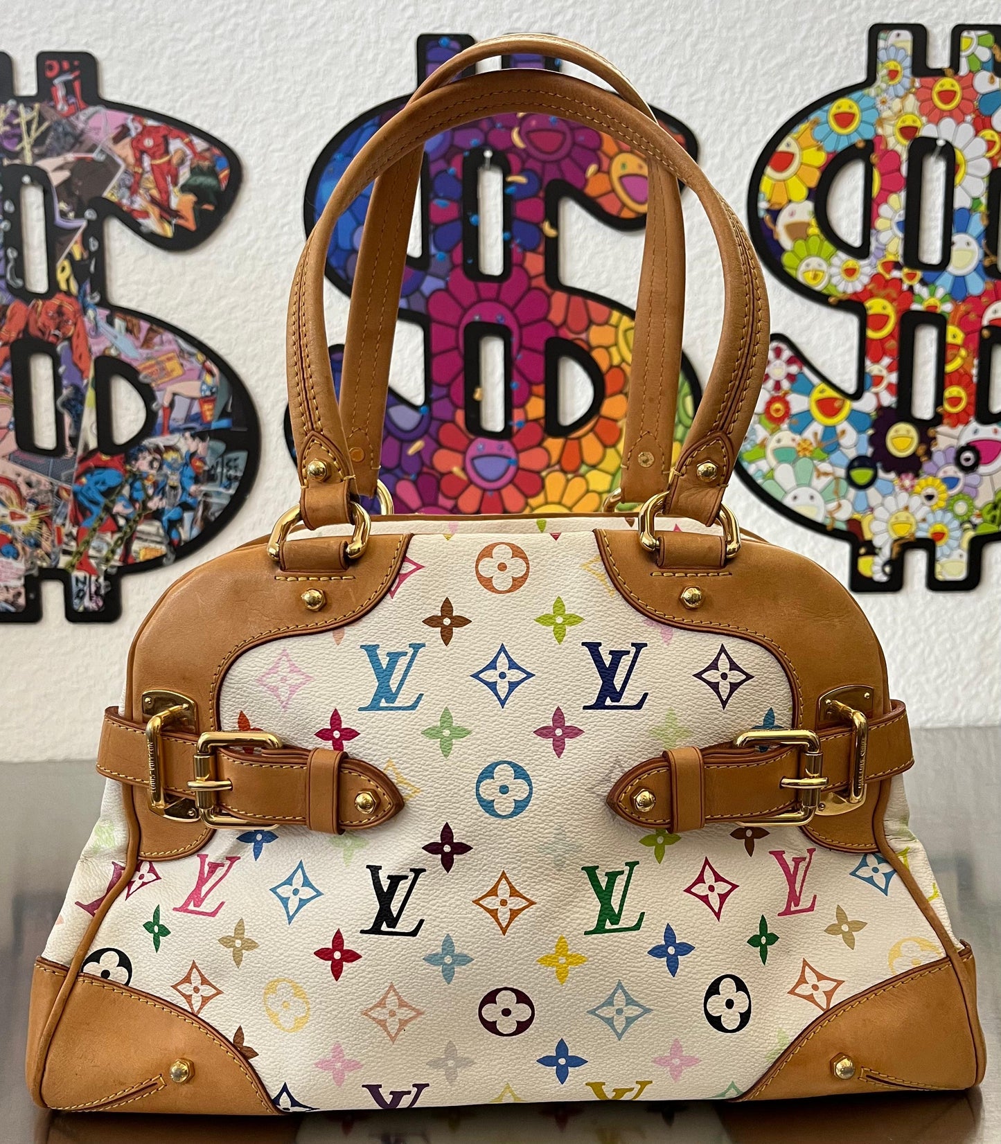 Louis Vuitton Claudia Multicolor x Takashi Murakami