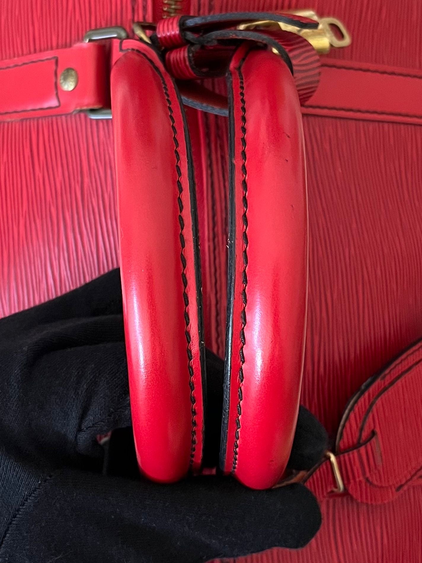 Louis Vuitton Keepall 60 Epi Leder