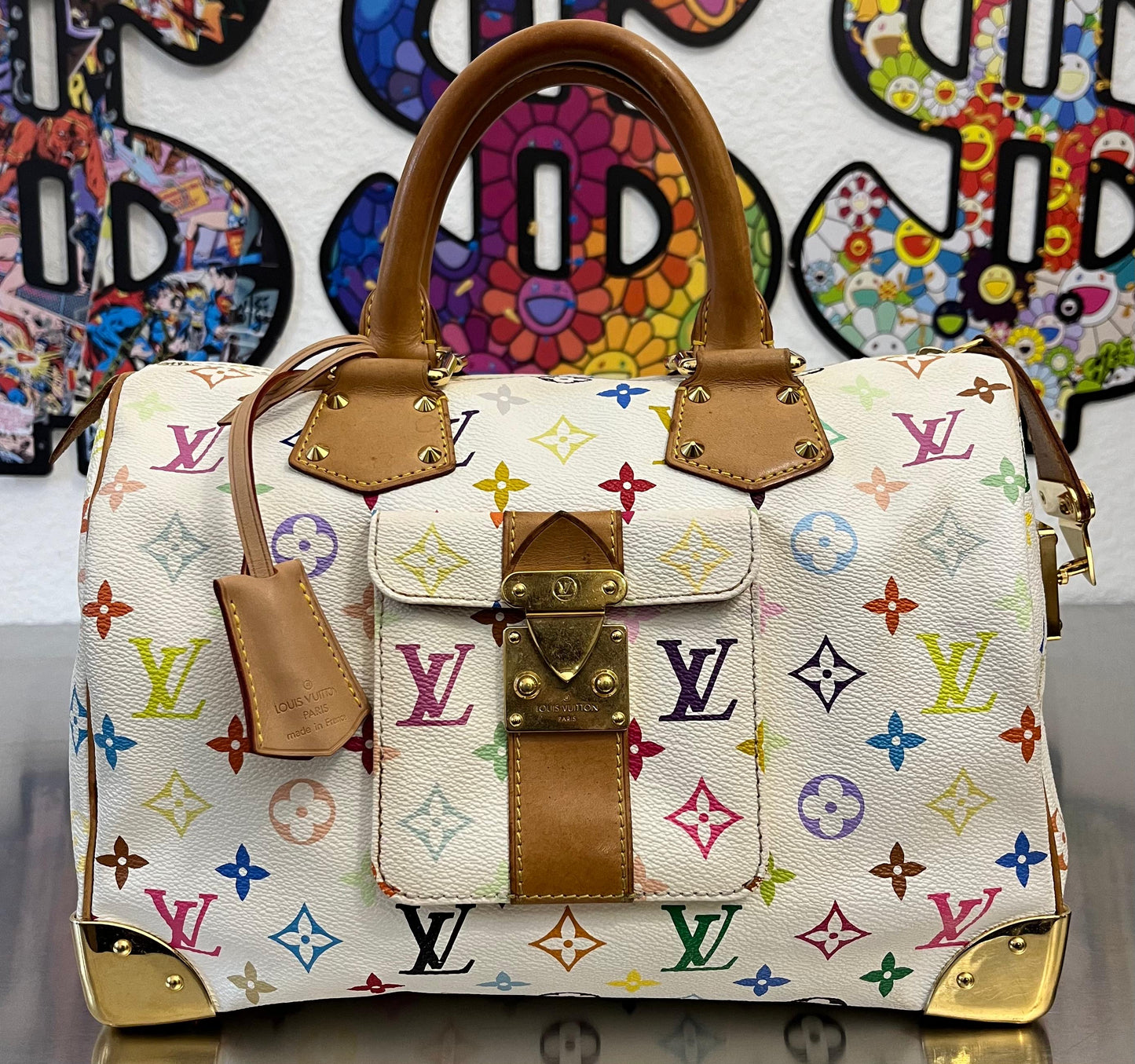 Louis Vuitton Speedy 30 Multicolor x Takashi Murakami
