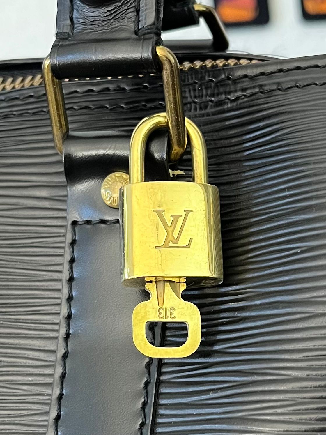 Louis Vuitton Keepall 45 Epi Leder