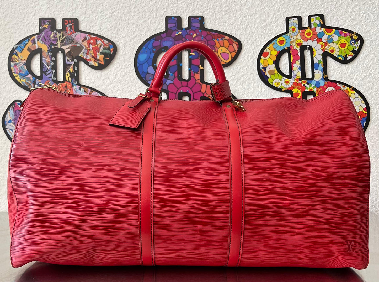 Louis Vuitton Keepall 60 Epi Leder
