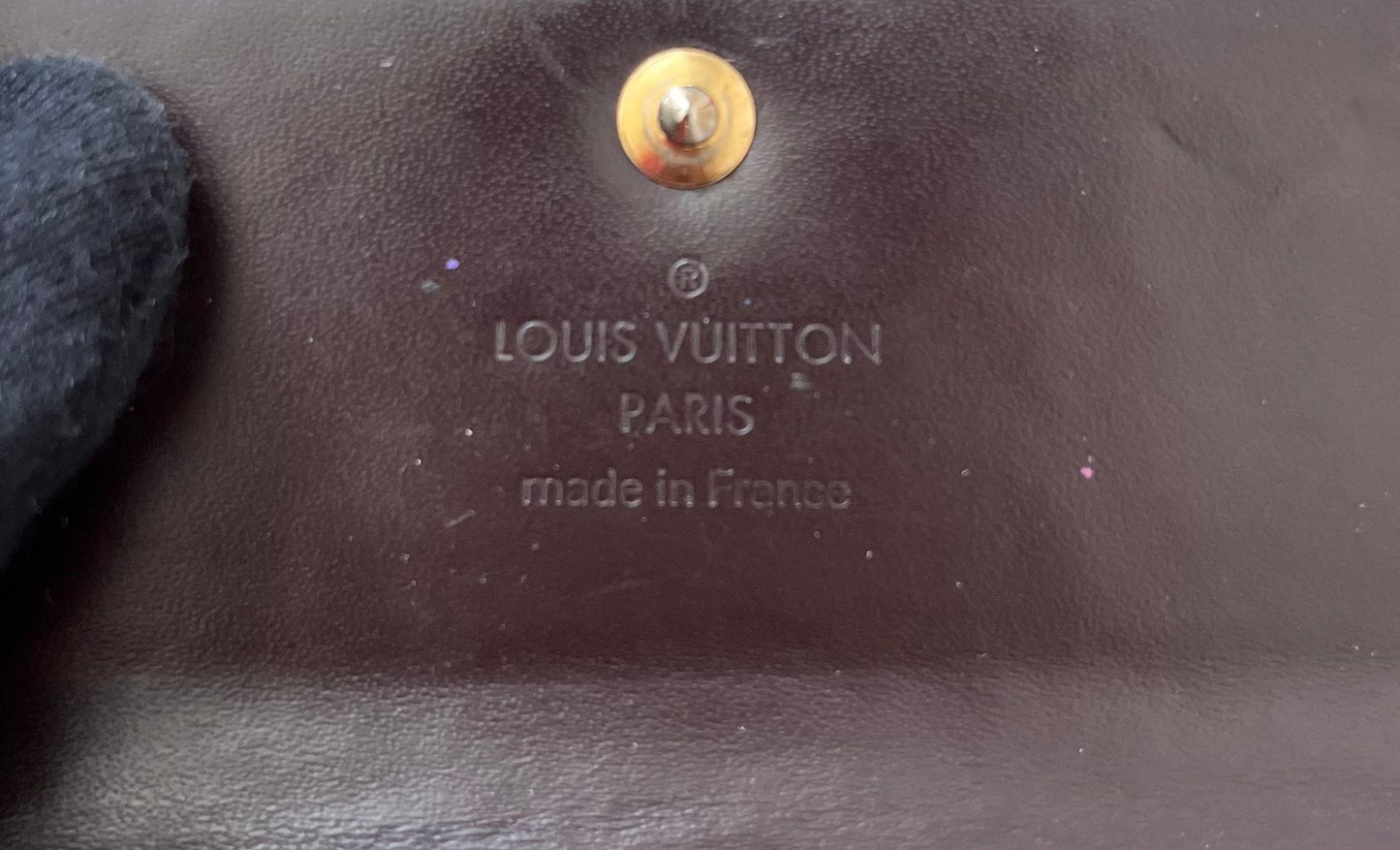Louis Vuitton Schlüssel Etui (Lackleder)