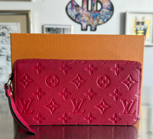 Louis Vuitton Zippy Monogram Empreinte Leder