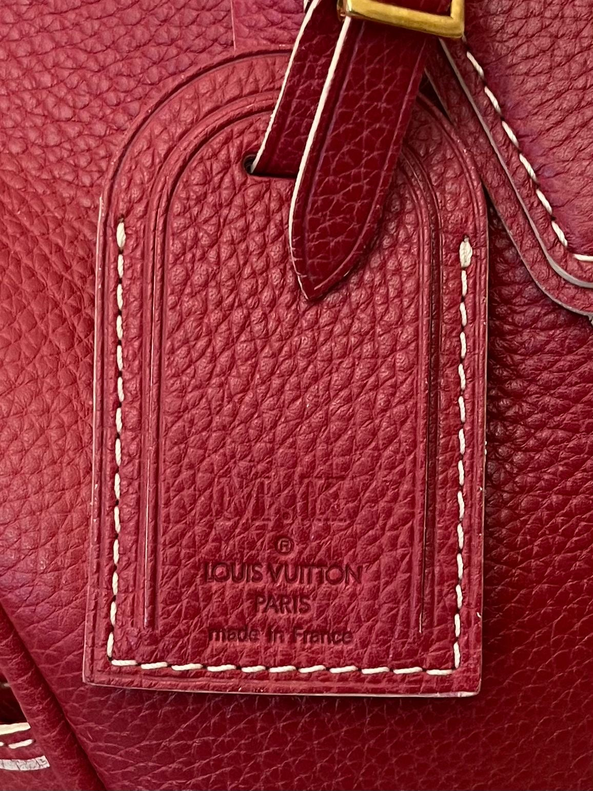 Louis Vuitton Carryall Limited Edition Tobago Leder