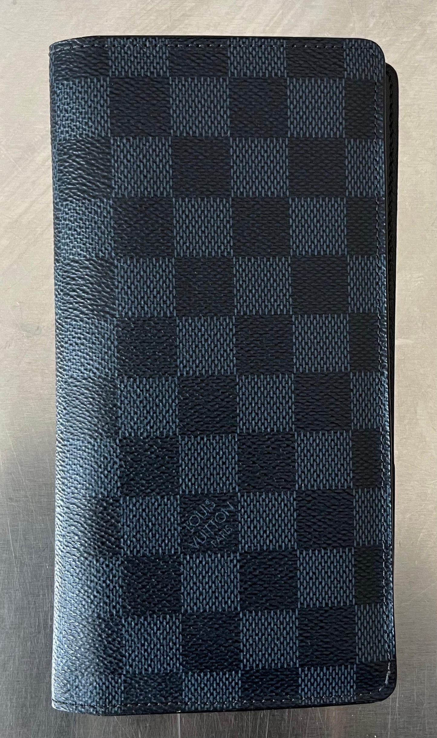 Louis Vuitton Brazza Cobalt Damier