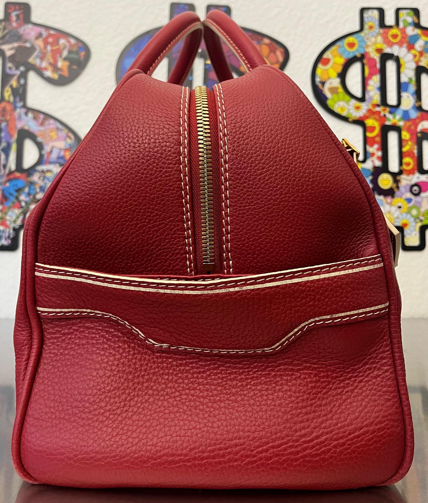 Louis Vuitton Carryall Limited Edition Tobago Leder