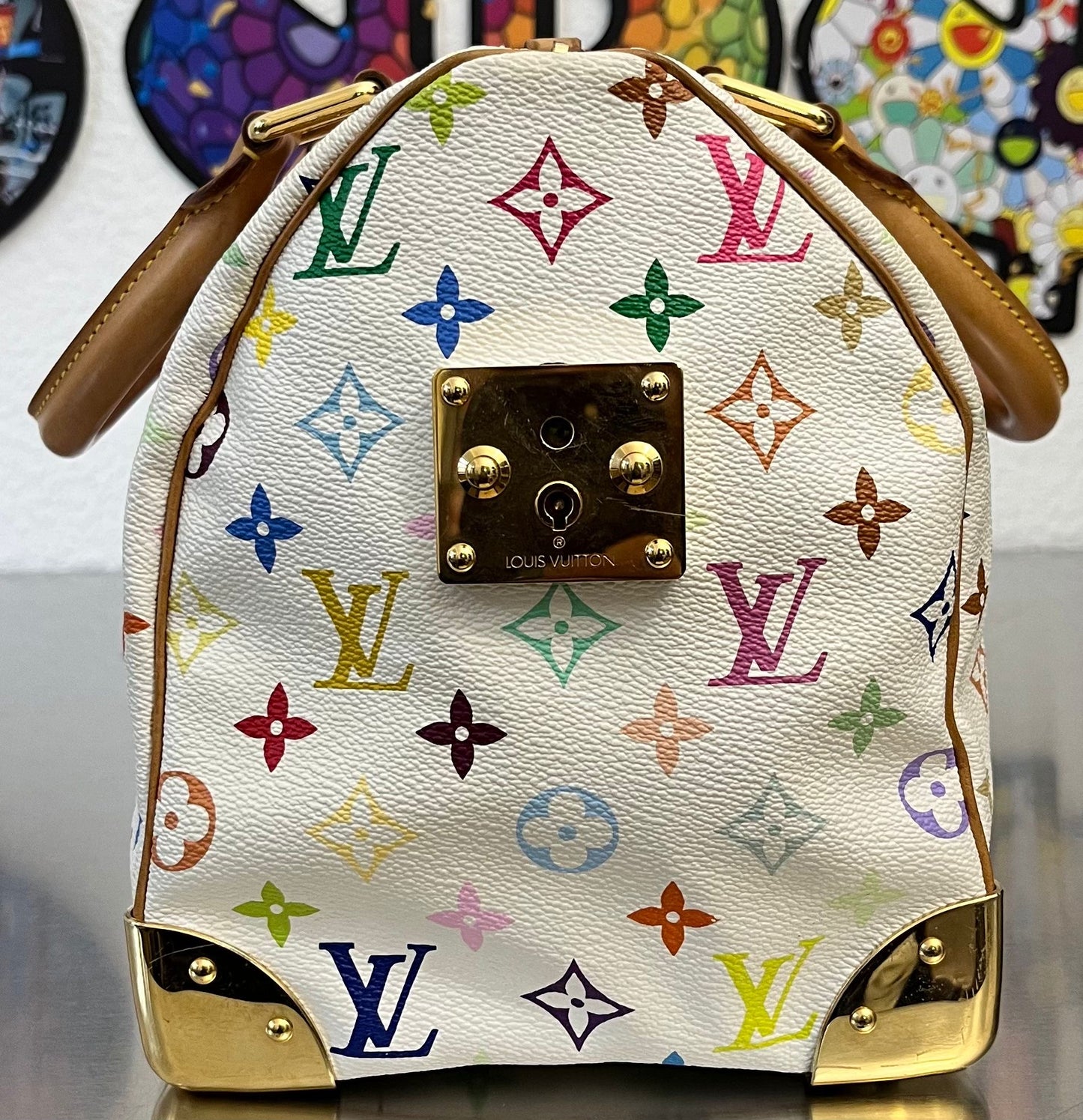 Louis Vuitton Speedy 30 Multicolor x Takashi Murakami
