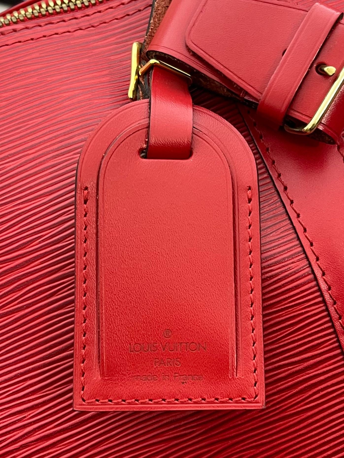 Louis Vuitton Keepall 45 Epi Leder