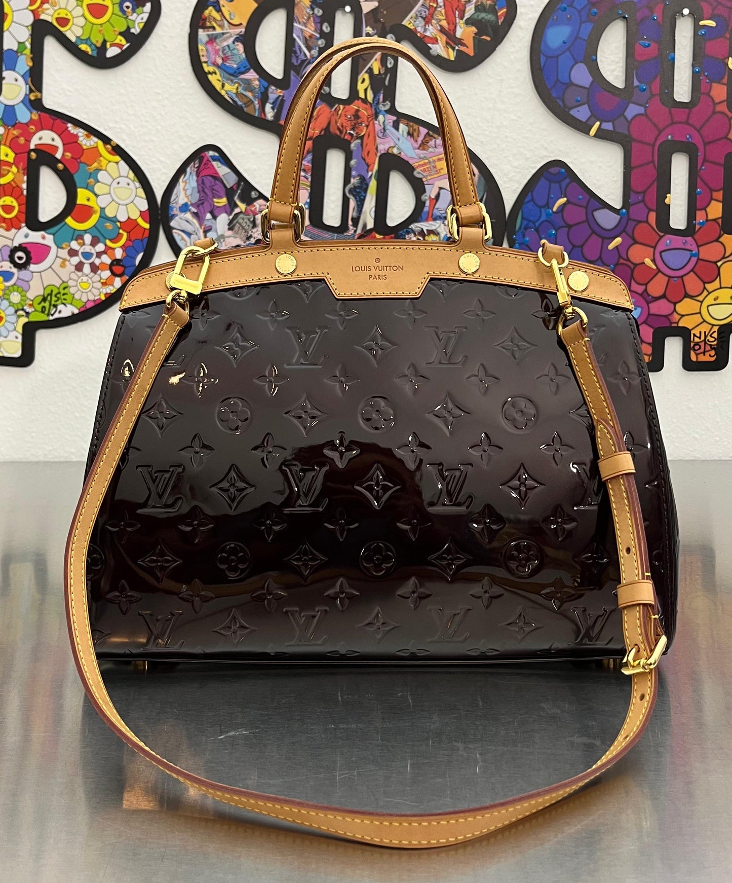 Louis Vuitton Brea MM Vernis