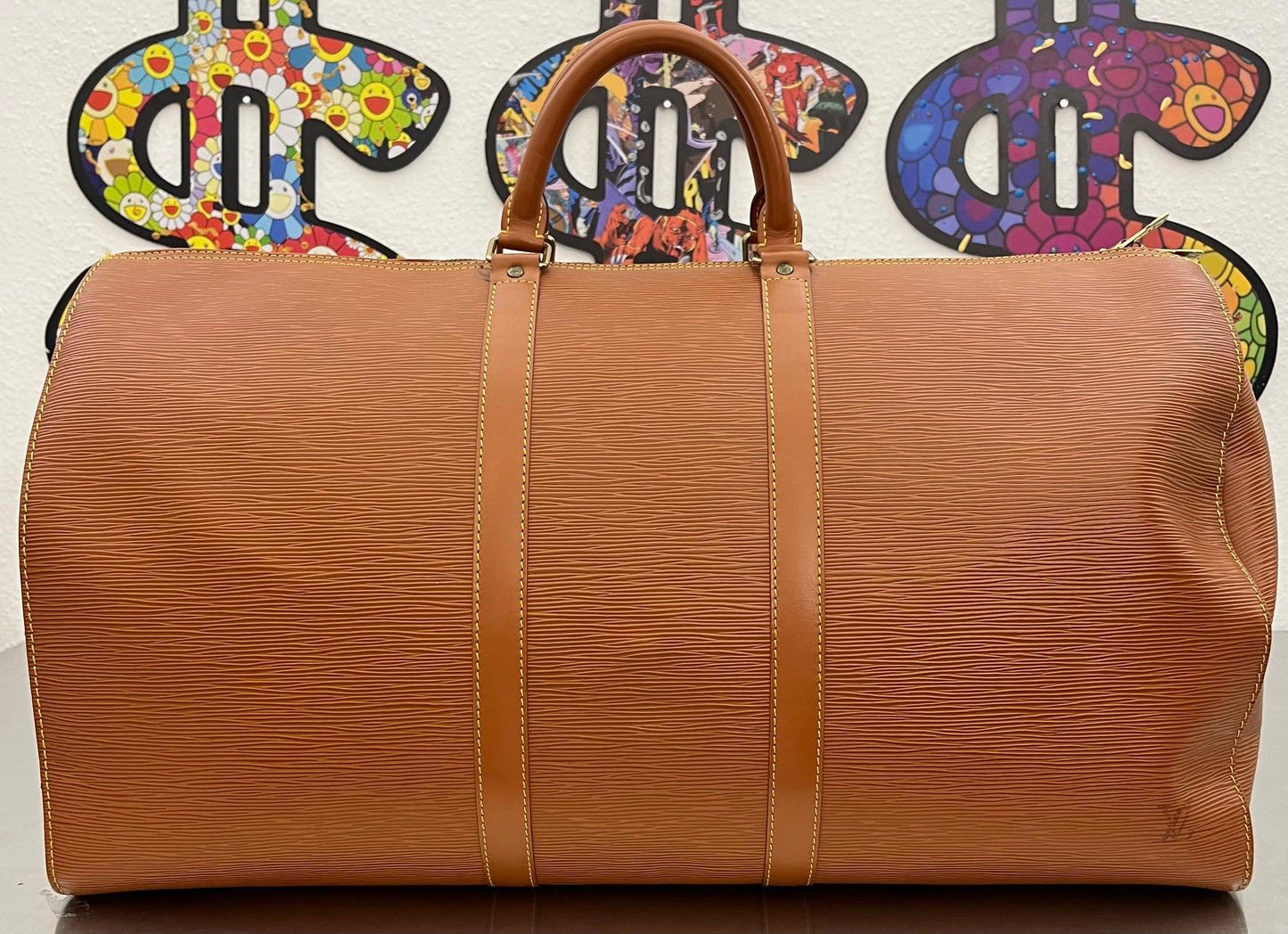 Louis Vuitton Keepall 55 Epi Leder