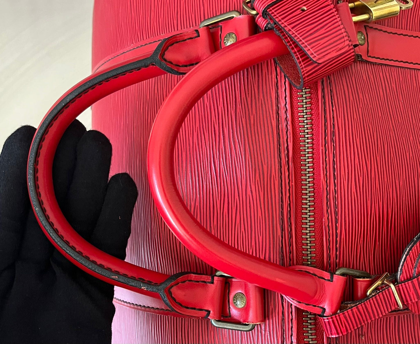 Louis Vuitton Keepall 60 Epi Leder