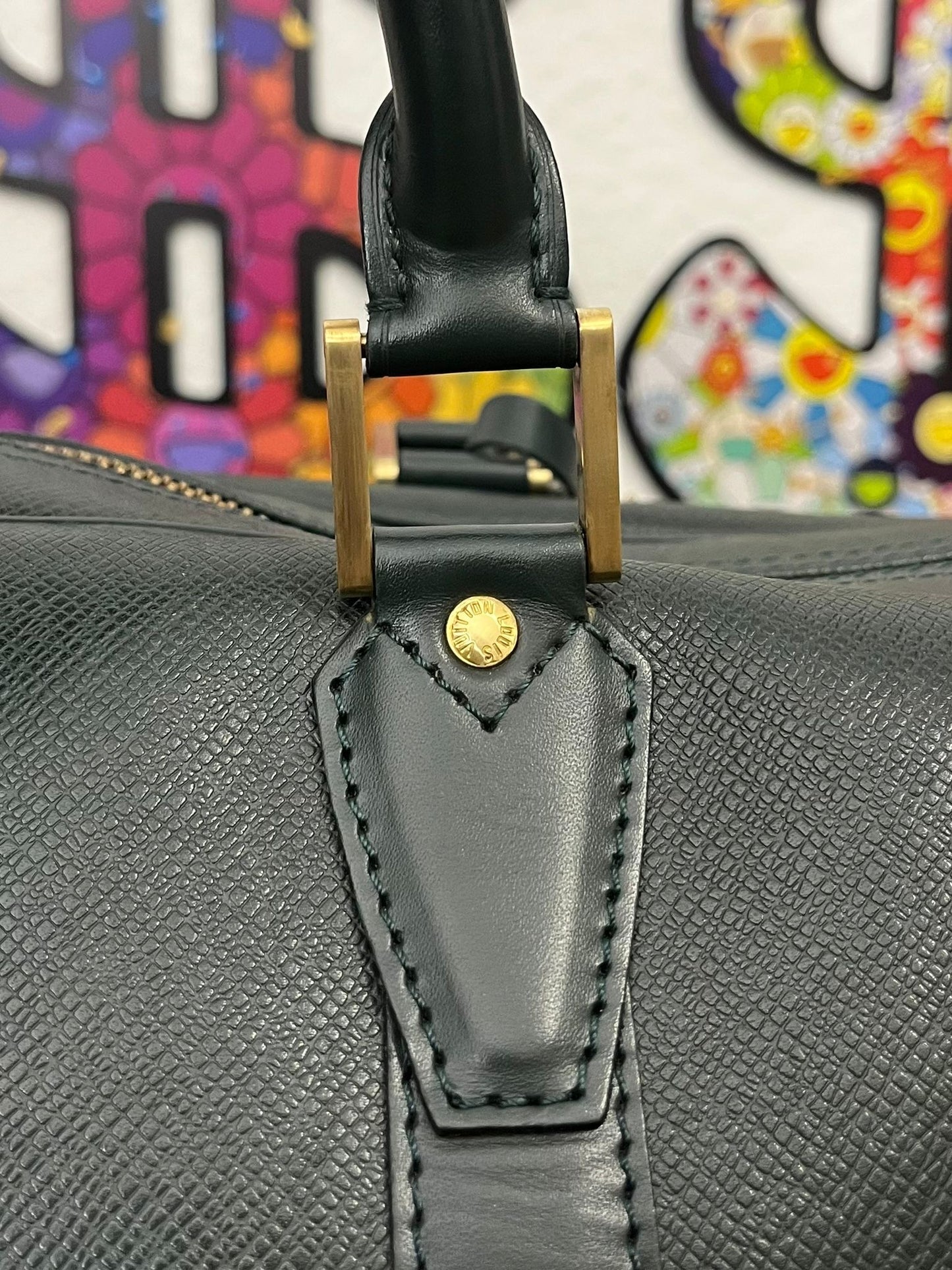 Louis Vuitton Kendall GM Taiga Leder