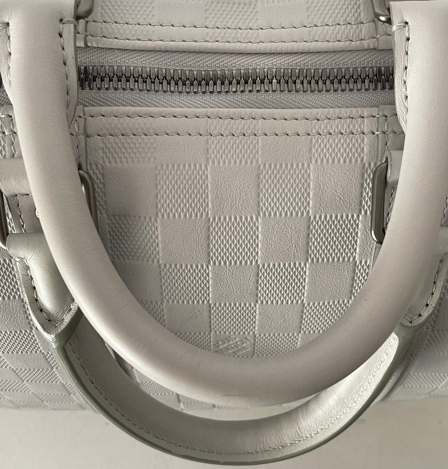 Louis Vuitton Keepall 45 Infini Damier Bandouliere Weiß